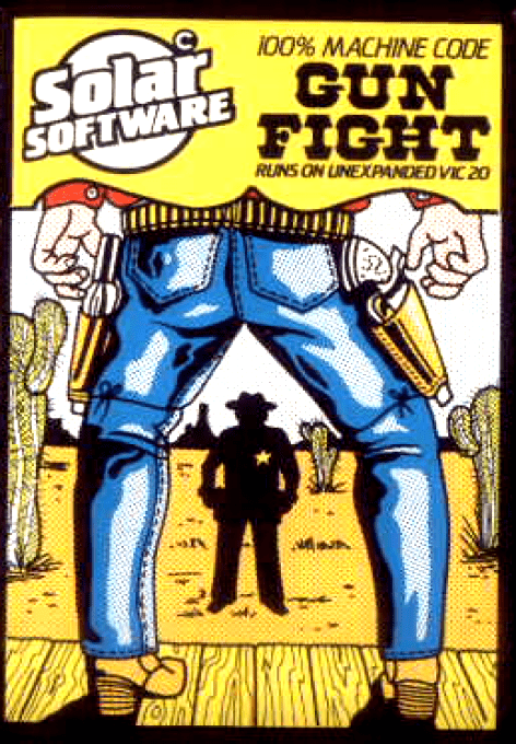 Gun Fight box art for Vic-20